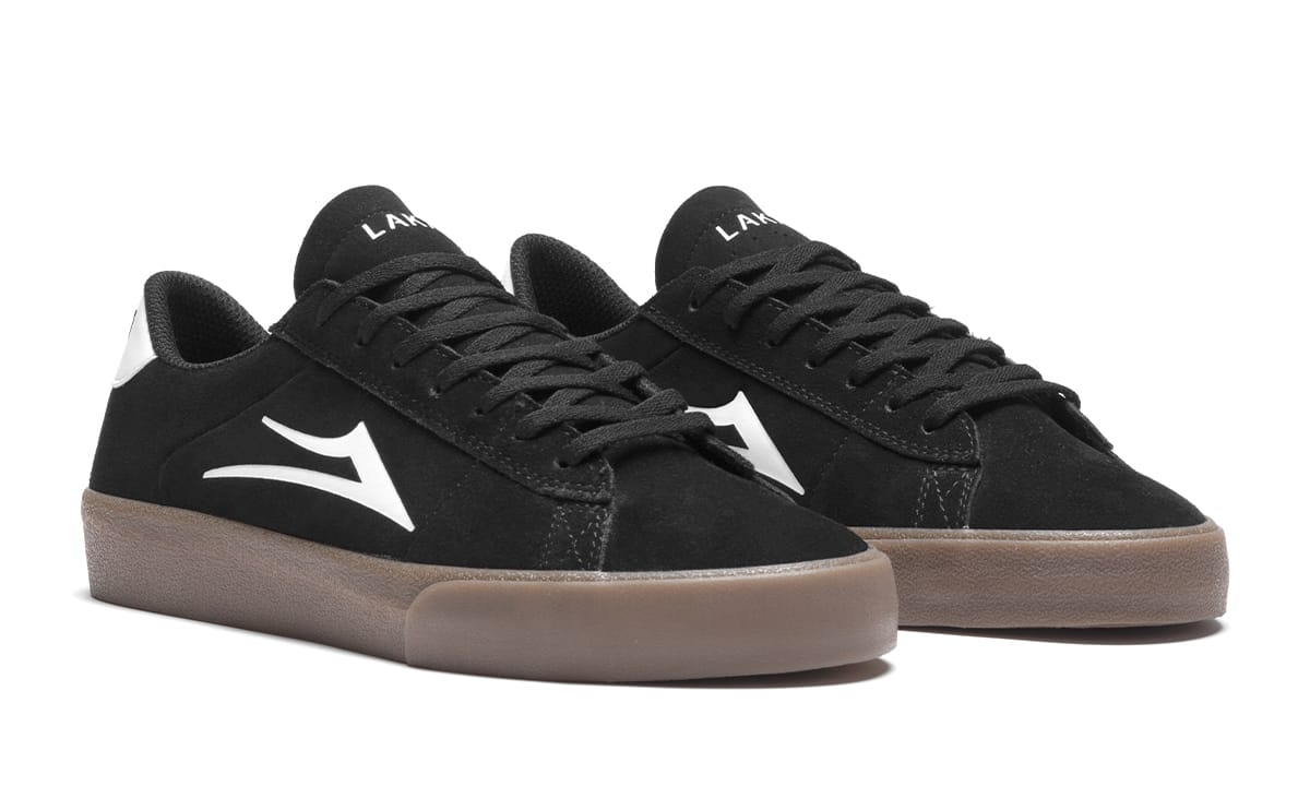 Newport - Black/Gum Suede - Mens Shoes 