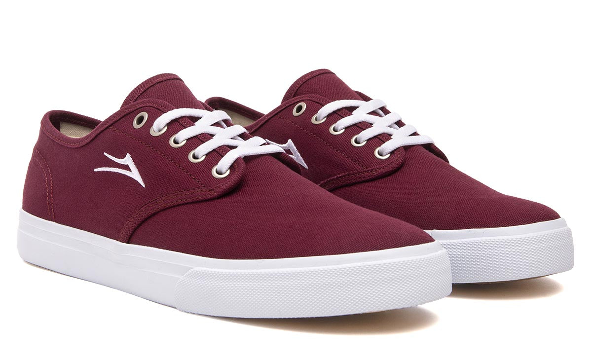 burgundy canvas sneakers