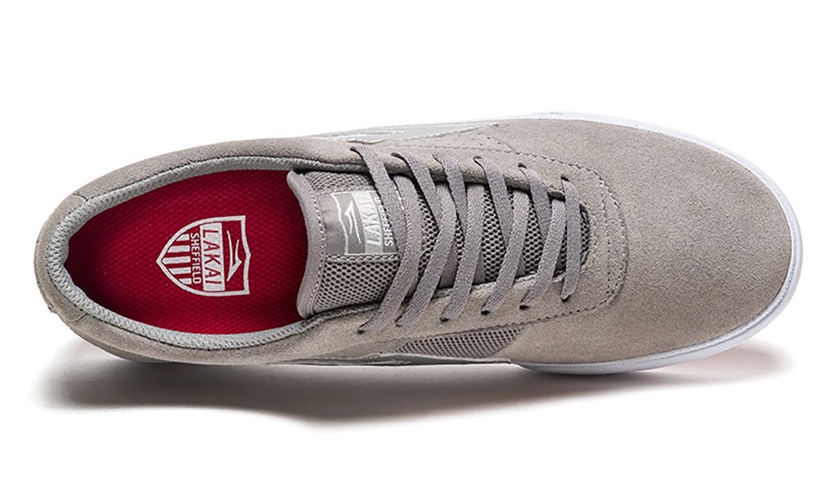 Sheffield - Grey/Silver Suede - Mens 