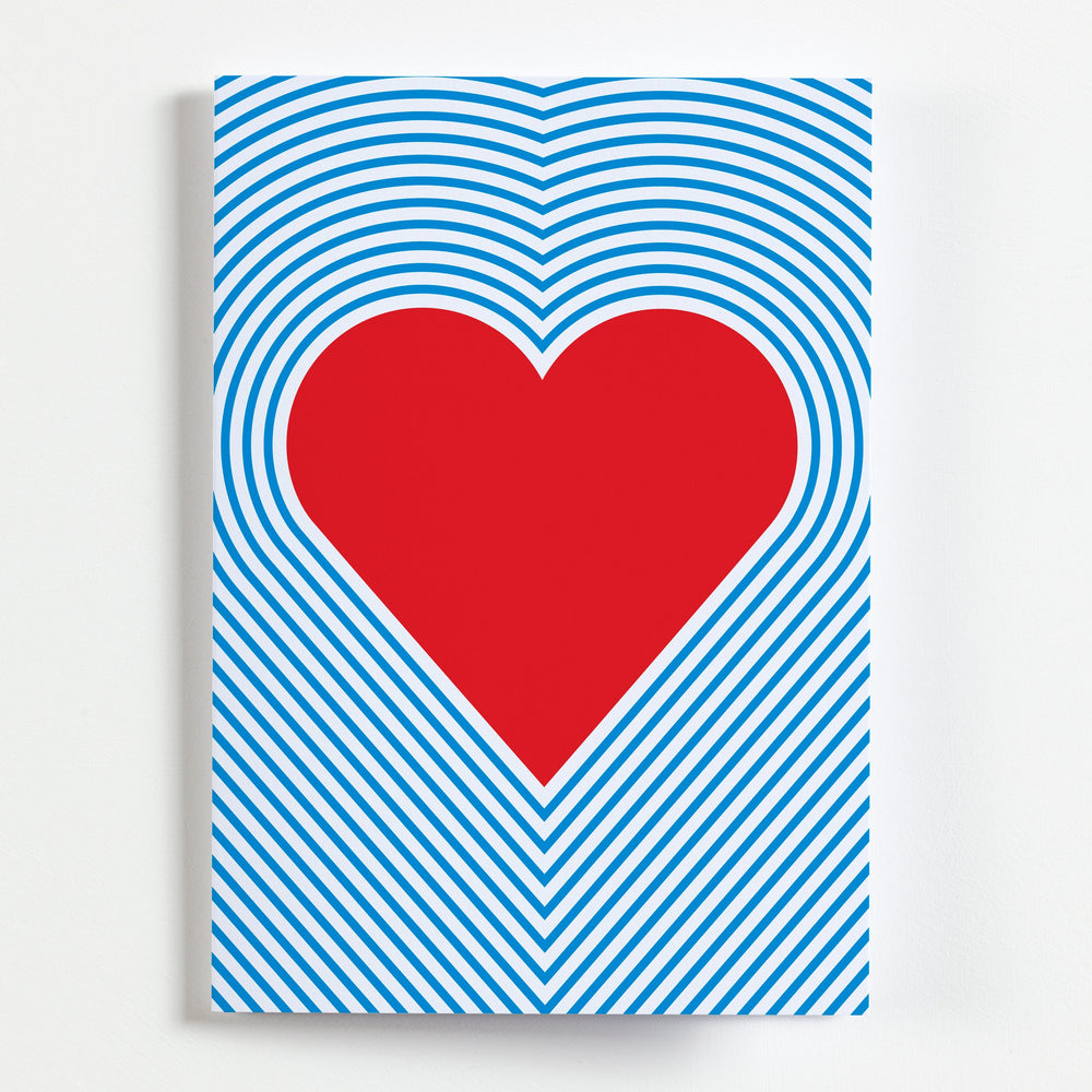 Pop Heart Greetings Card