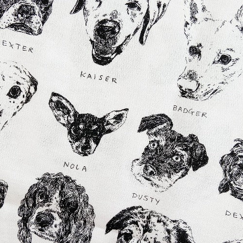 Dogs Tea Towel - Kavel Rafferty