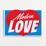 Modern Love Greetings Card