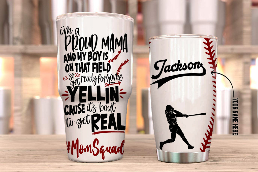 Baseball Mama Tumbler  Baseball tumbler  Baseball  Baseball Mom  Custom tumbler  personalized tumbler sports tumbler Baseball Mom Cup