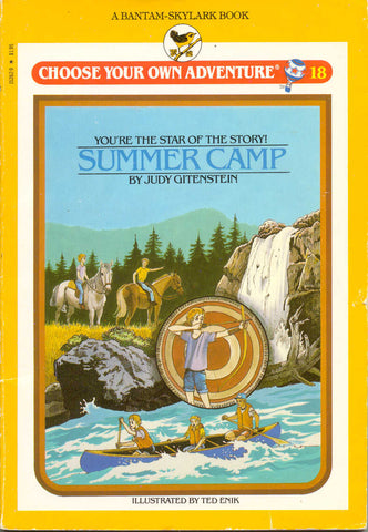 Summer Camp Choose Your Own Adventure Book