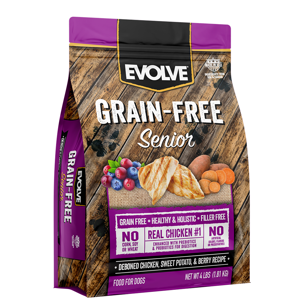 a very good senior grain free dog food