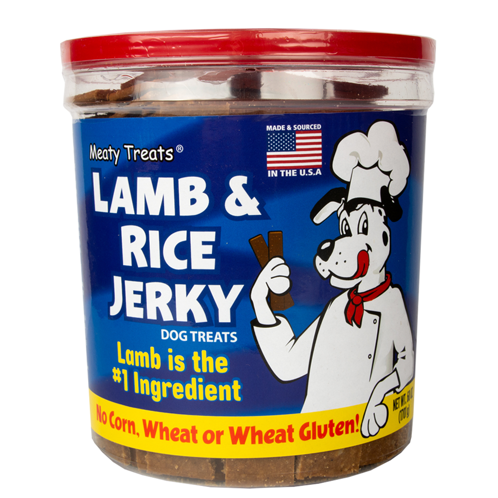 Meaty Treats Lamb \u0026 Rice Jerky Strips 