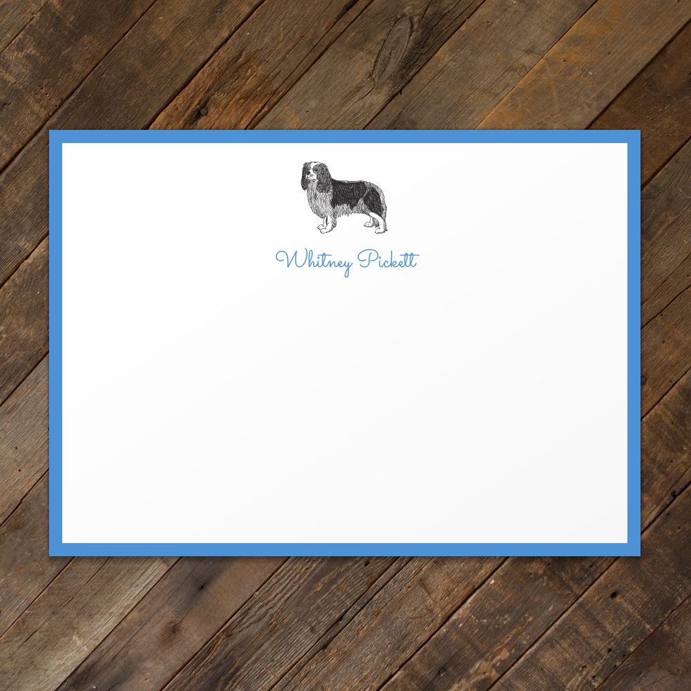 King-Charles-Pet-Flat-Print-Stationery