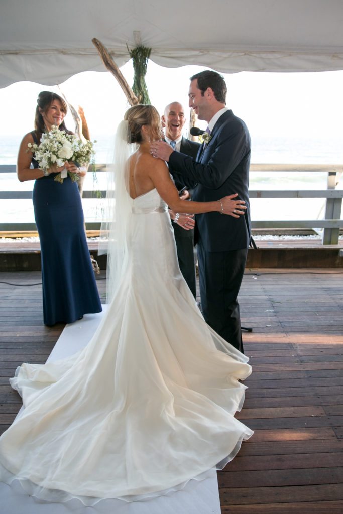 Erin and Emilio's exchanges vows at Gurney's Inn and Resort in Montauk, New York. Would you like to be featured on #PPRealBride?