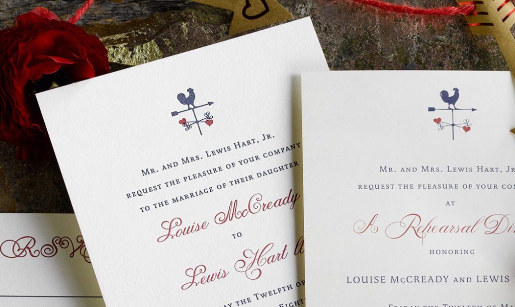 Louise & Lewis is a letterpress wedding suite set in Little Rock, Arkansas. Call us toll-free at 1-800-995-1549 or email us at hello@pickettspress.com