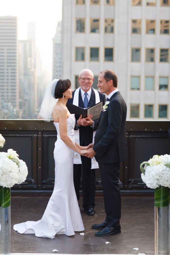 Stephanie & Allen's evening October wedding was held on the rooftop of The Peninsula in New York City. Would you like to be featured on #PPRealBride?
