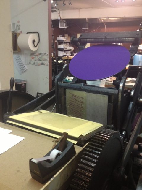 How it works! Go behind the business with Pickett's Press about letterpress printing for stationery.