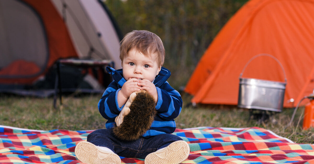 achter Wennen aan Hinder How to Go Camping with a Baby – KeaBabies