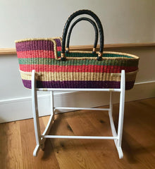 Wovenology Moses Basket on a Stand 
