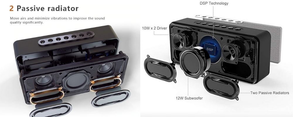 Feature of Doss Soundbox portable bluetooth speaker - Doss Audio