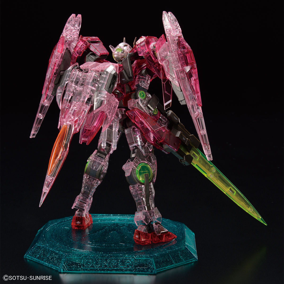 Rg 1 144 Gundam Base Limited Gundam 00 Raiser Trans Am Clear Side Seven Exports