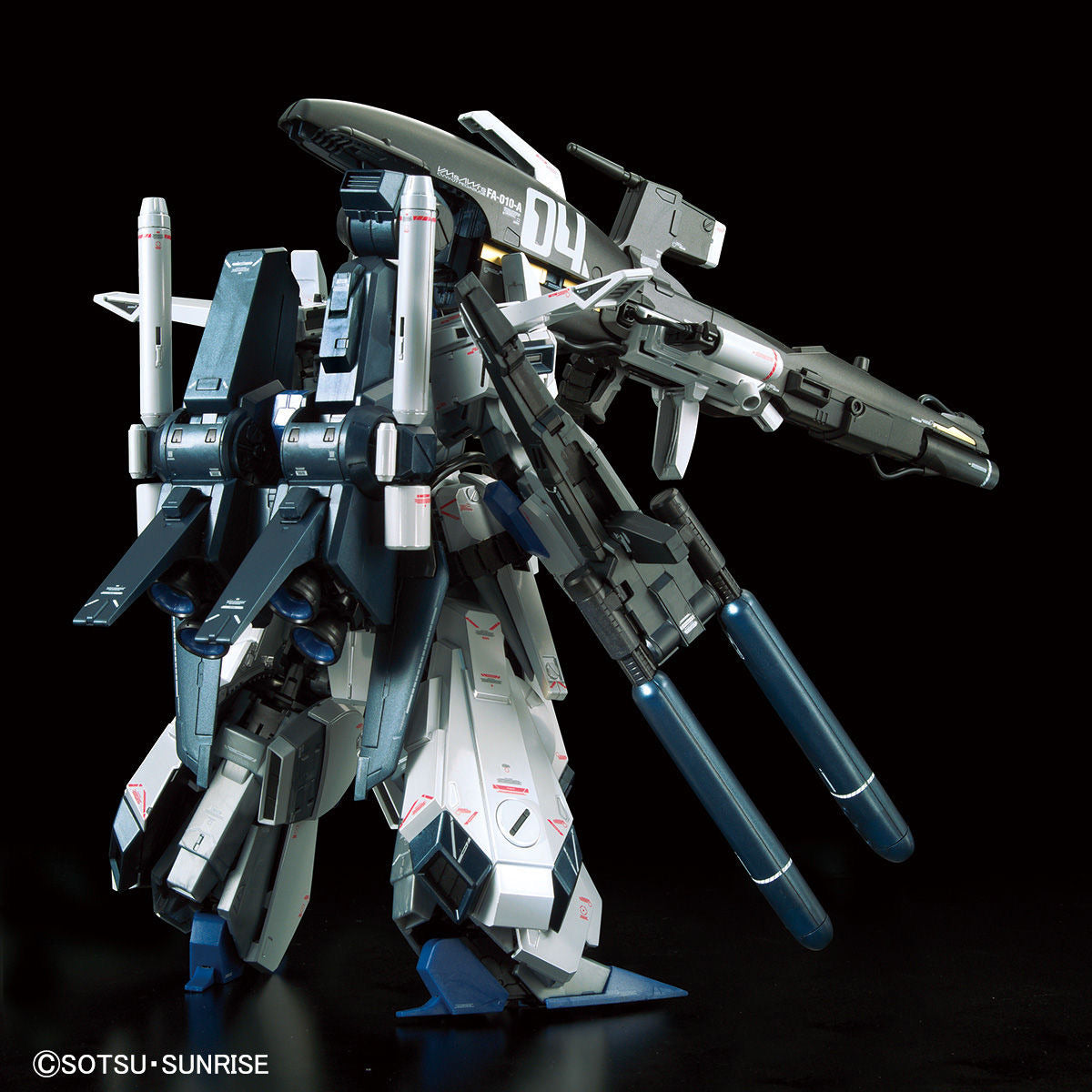 MG 1/100 Gundam Base Limited FAZZ Ver.Ka [Titanium Finish] – Side