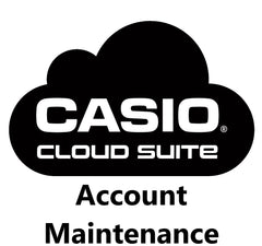 Casio Cloud Suite Account Maintenance