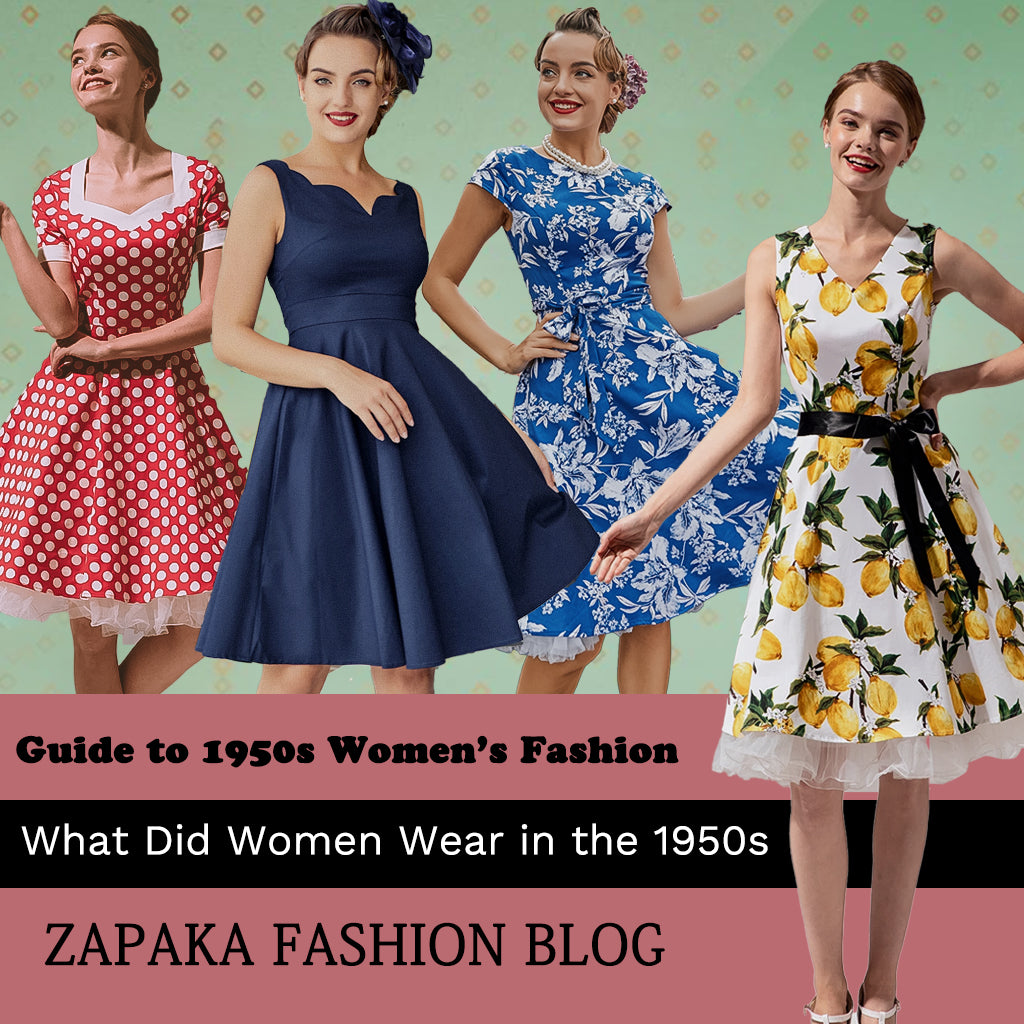 Guide to 1950s Womens Fashion pic