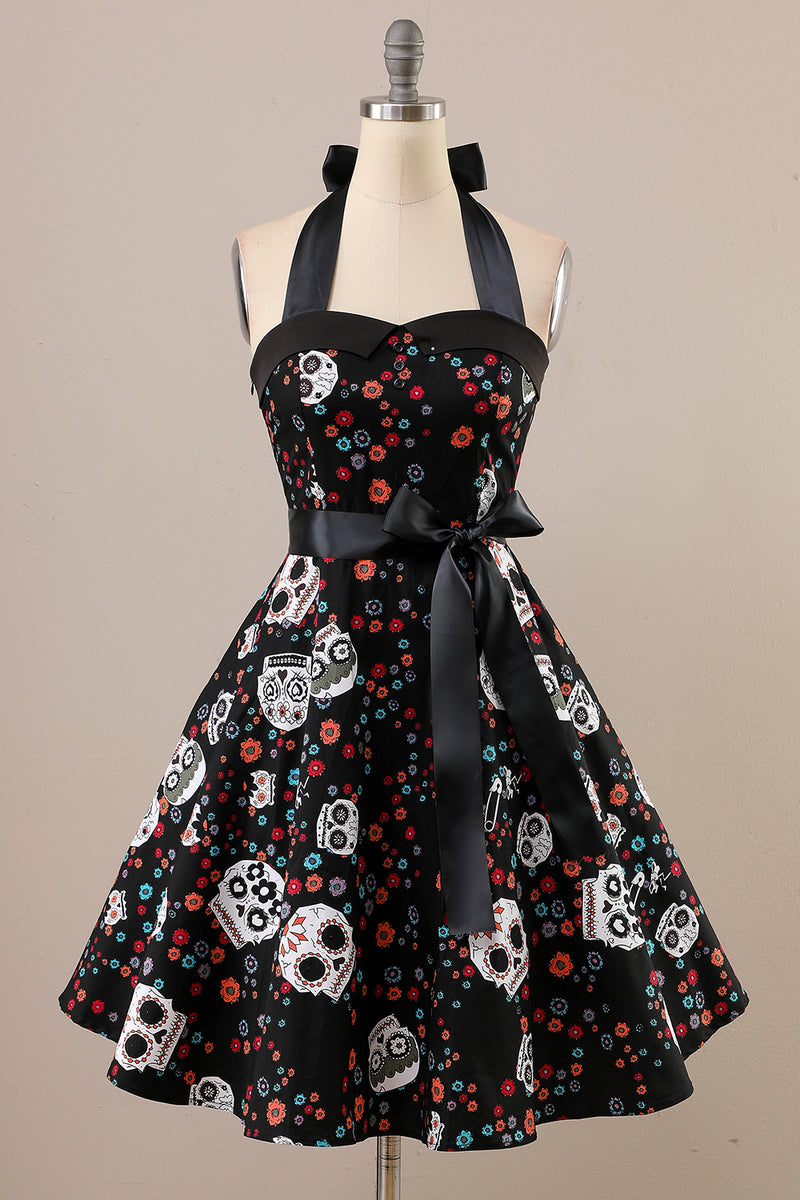 vintage skull dress