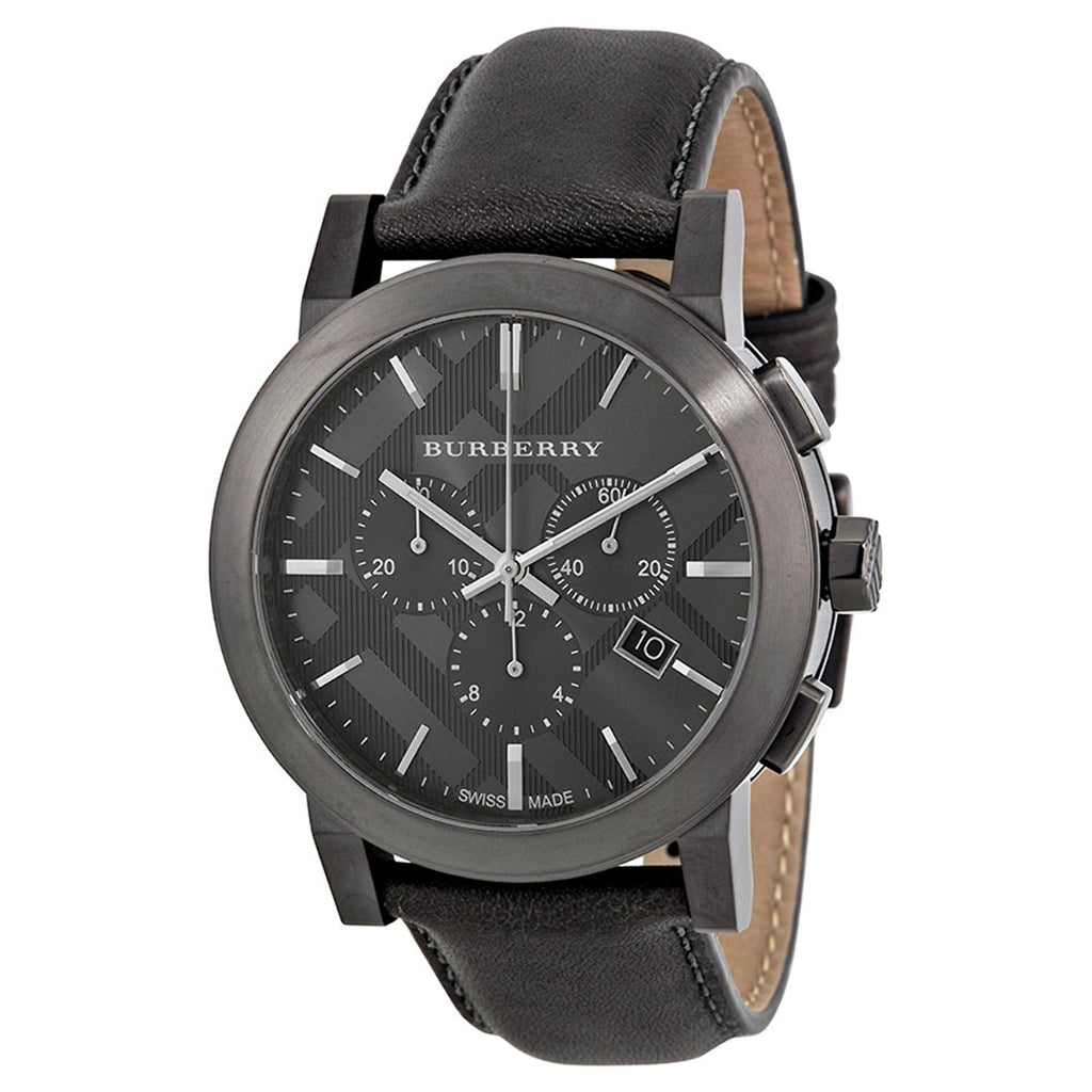 burberry watch grey