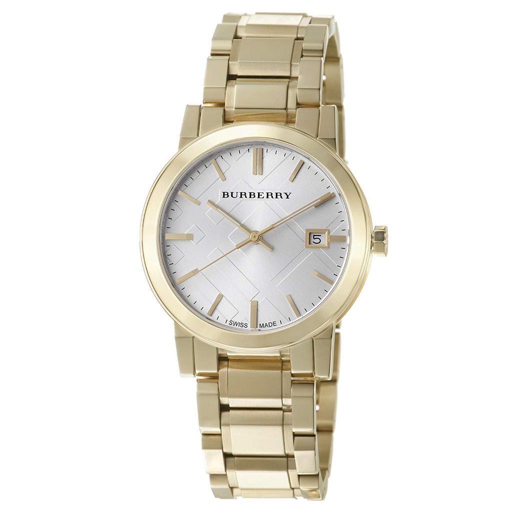 burberry watches for men gold