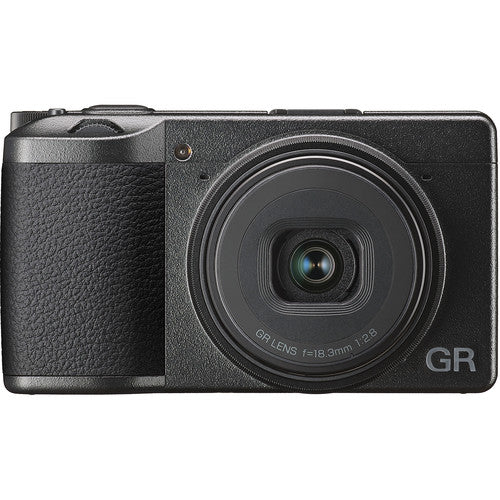 Ricoh GR III 24MP Compact Digital Camera with Pentax AF-200FG P-TTL Shoe Mount Flash