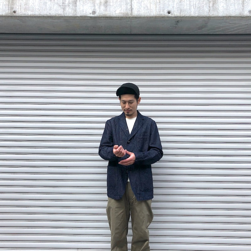 -〔MEN'S〕-　　Nigel Cabourn ナイジェルケーボン　　HOSPITAL JACKET C/L DENIM