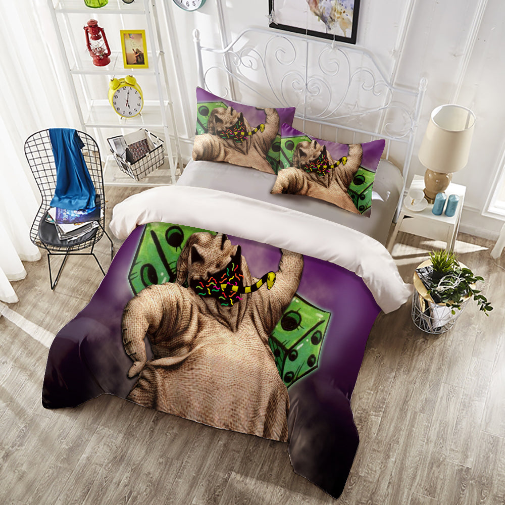 Bedding Set Purple Oogie Boogie