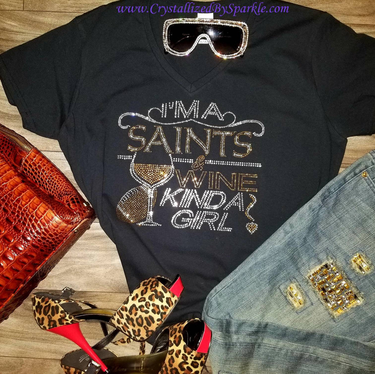 bedazzled saints shirts