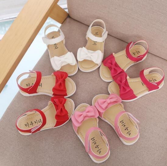 Girl Children Leather Sandals New 