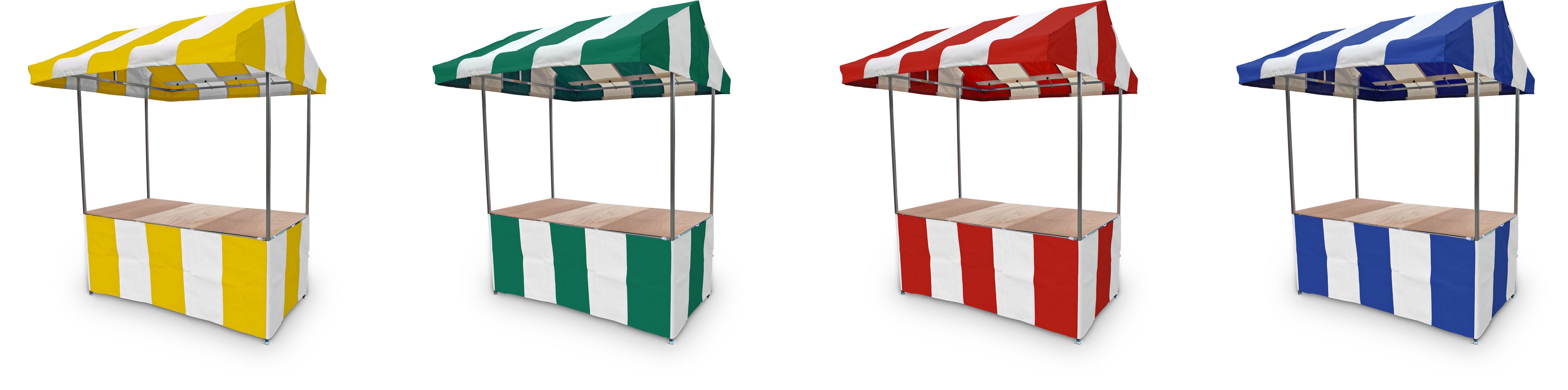 Market Stall Canopy and Counter Wrap Colour