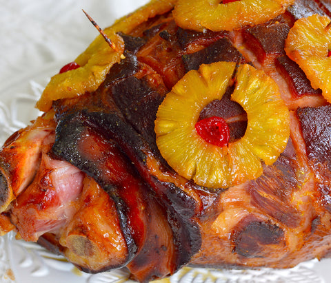 How To Roast A Ham with Pineapple Glaze for Christmas