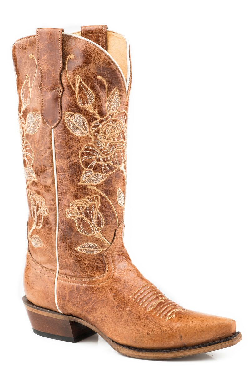 leather outsole cowboy boots