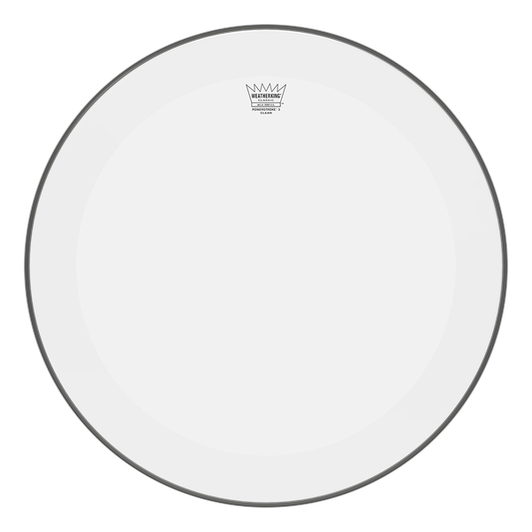 clear bass drum head