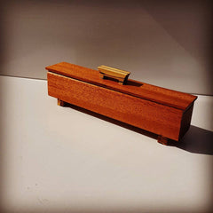 Teak Keepsake Box With Spalted Beech Accents