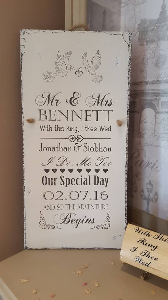 unique personalised wedding gifts