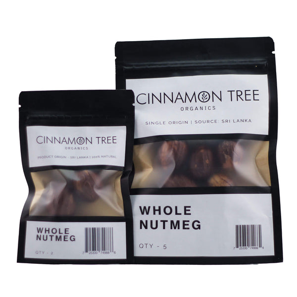 Cinnamon Tree Organics Nutmeg In Shell Packs