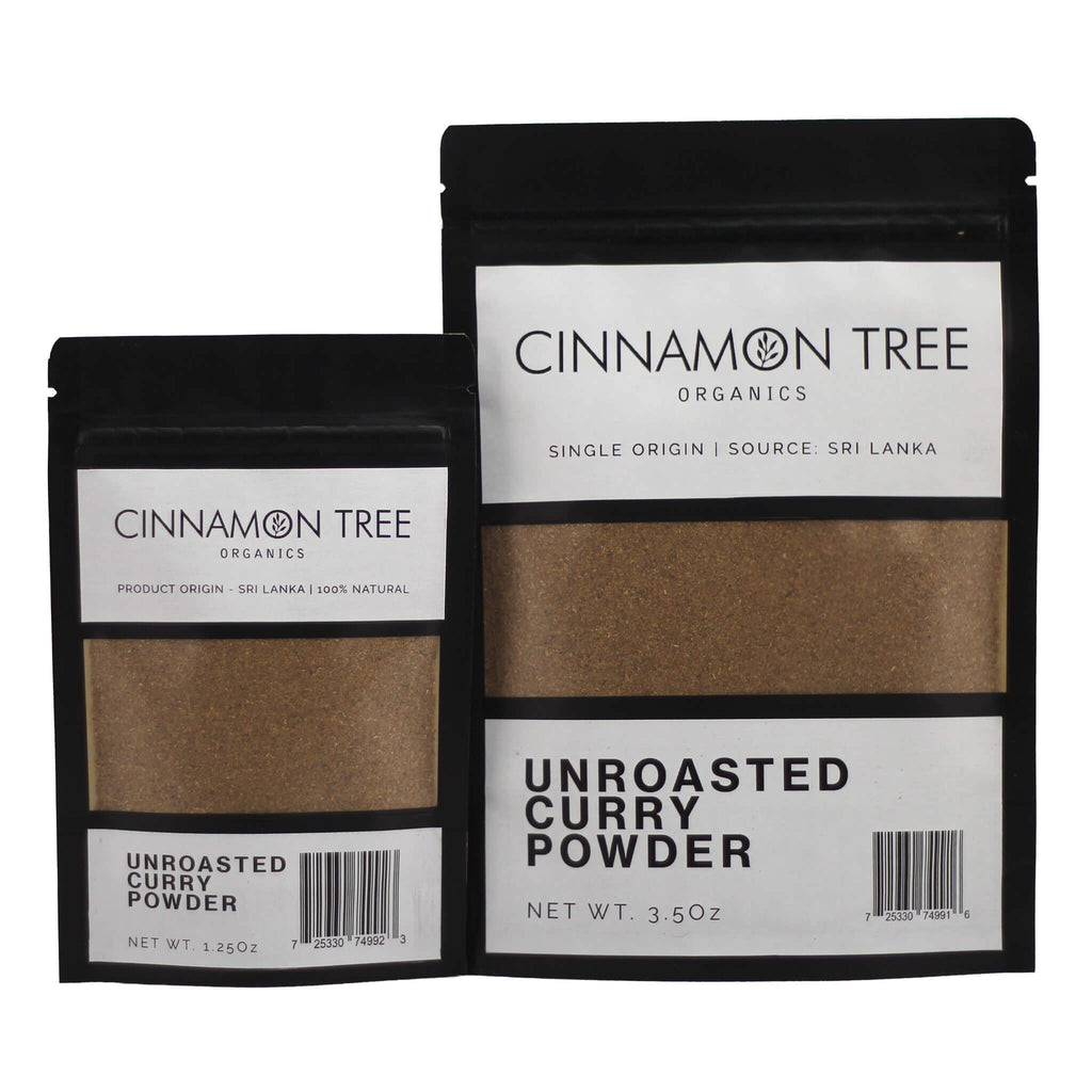 Cinnamon Tree Organics Unroasted Curry Powder Packs
