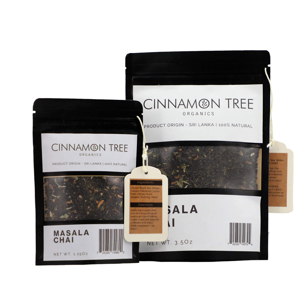 Cinnamon Tree Organics Masala Chai packets