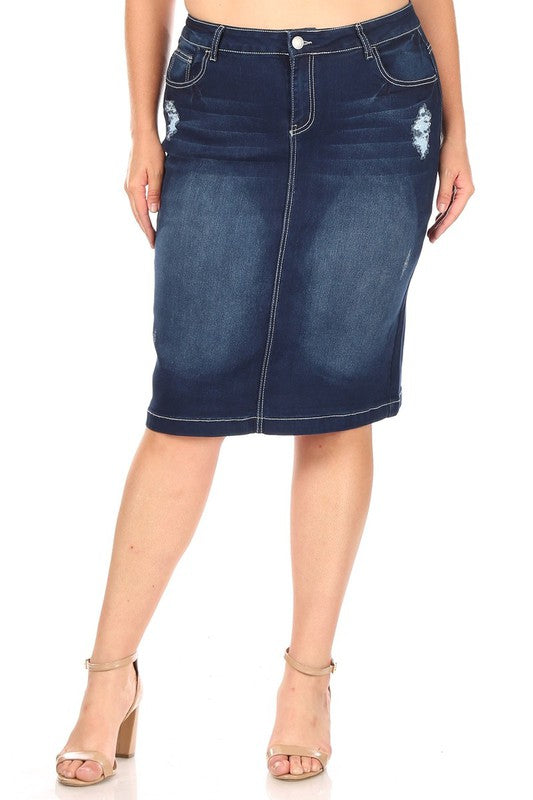 Adaline Denim Skirt