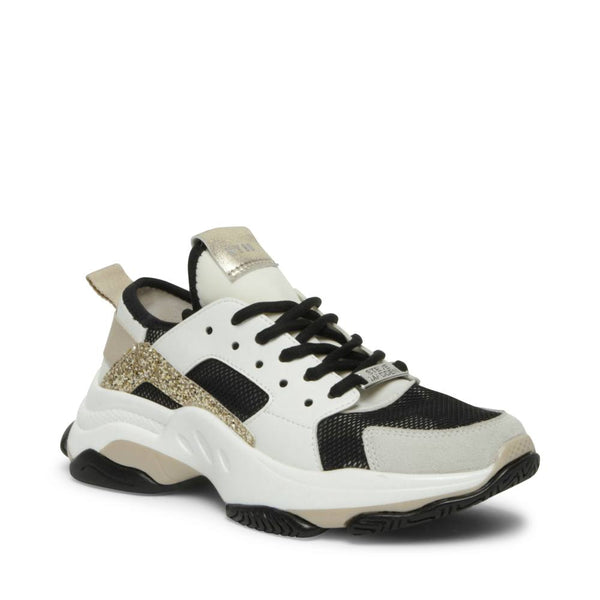 steve madden gold tennis shoes