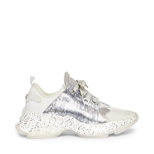 steve madden sneakers silver