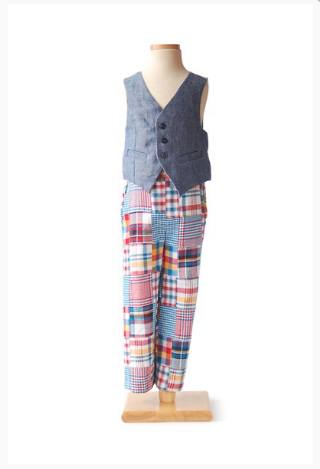 Oliver + S - Art Museum Vest and Trousers in Small - PDF - The Village Haberdashery