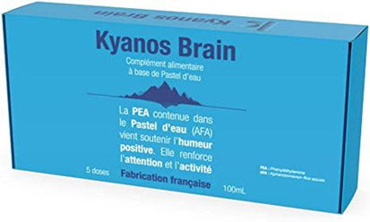 Figure 8 : Kyanos Brain à base de Pastel d'eau (AFA) produit par Kyanos Biotechnologies