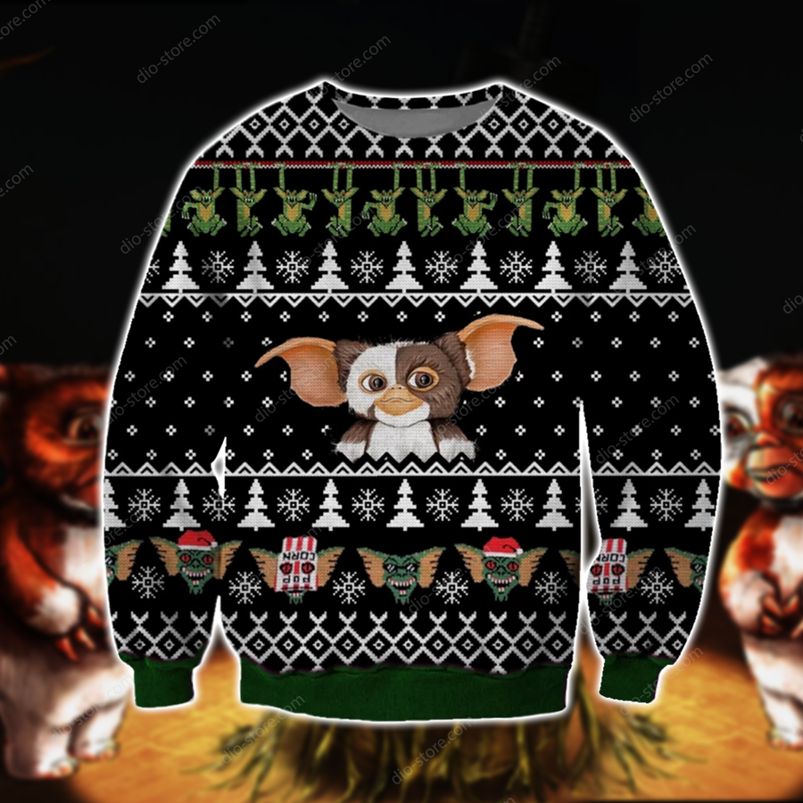 Gremlins 3d Print Ugly Christmas Sweater1