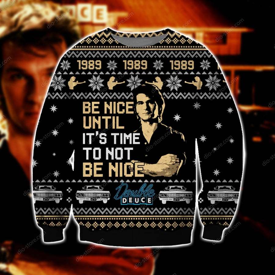 Road House 3d Print Ugly Christmas Sweater1