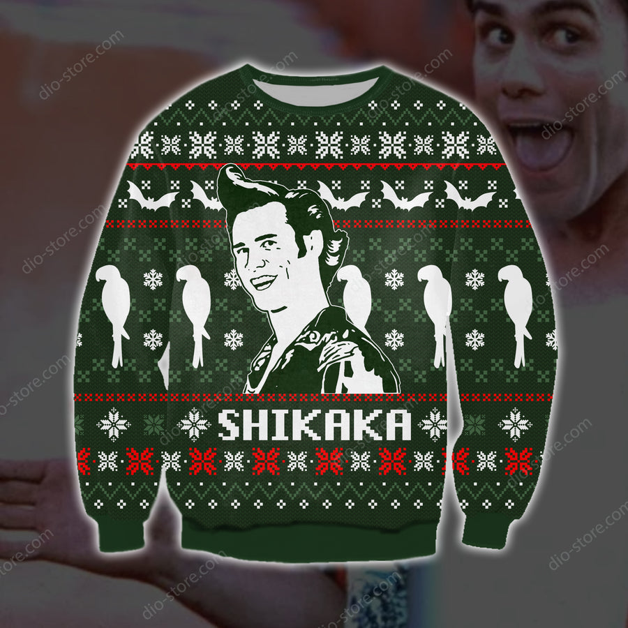 Shikaka 3d Print Ugly Christmas Sweater1