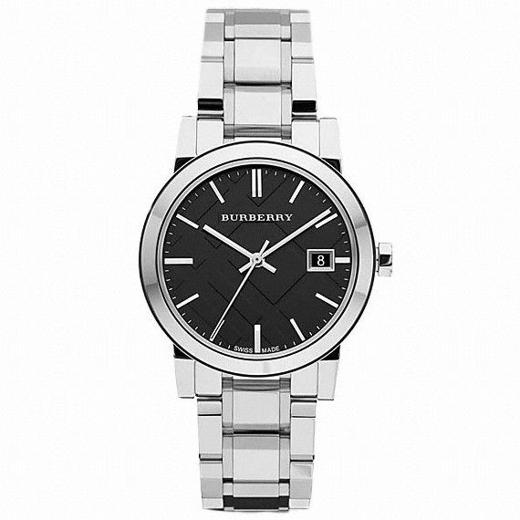 burberry watch womens black