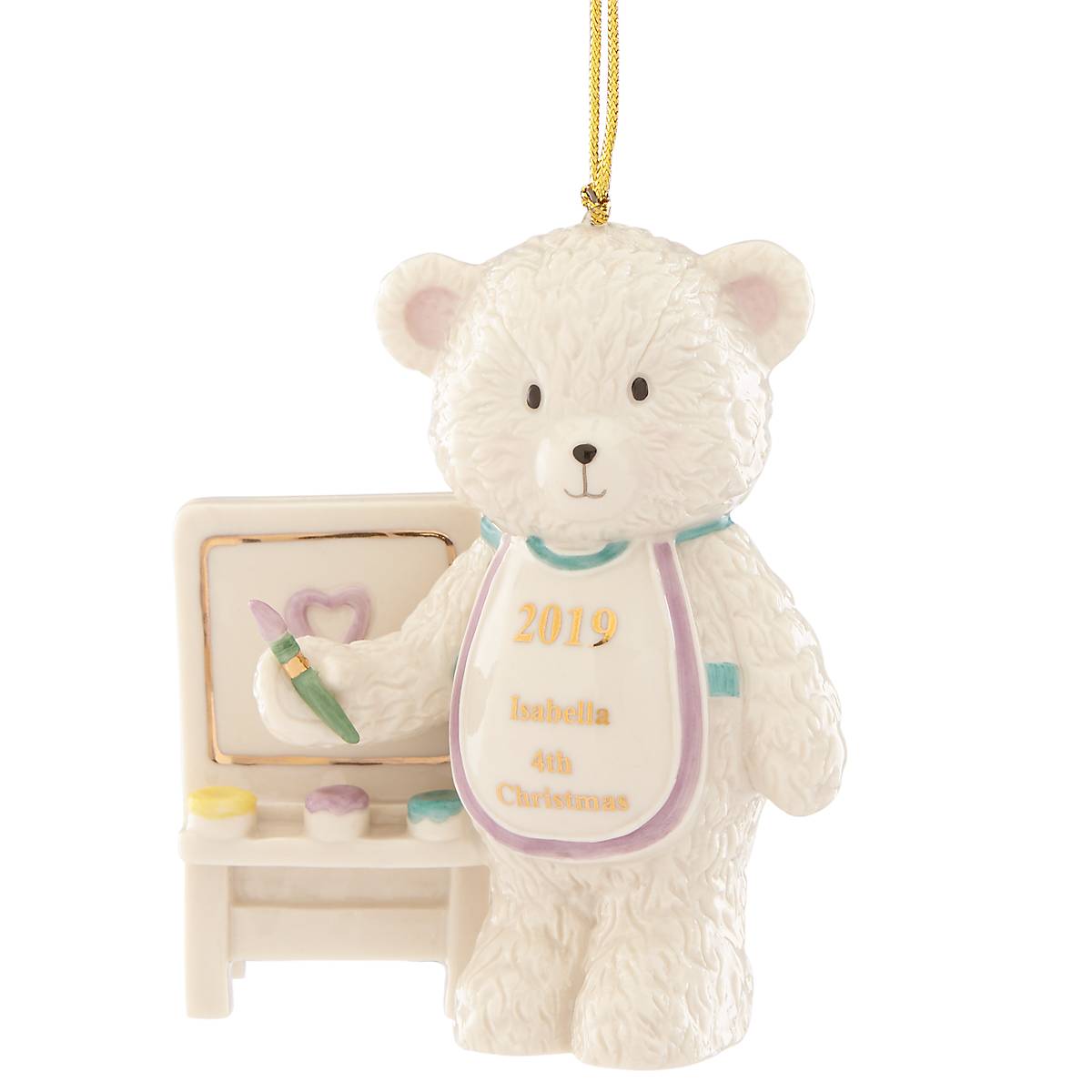 teddy bear with child's name