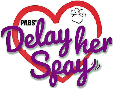 Delay her Spay Logo